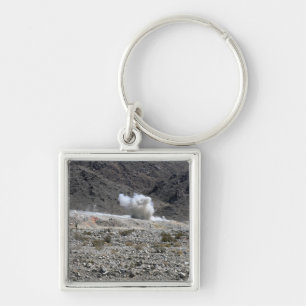 Chaveiro Um círculo de uma lança-foguetes AT-4 pequena