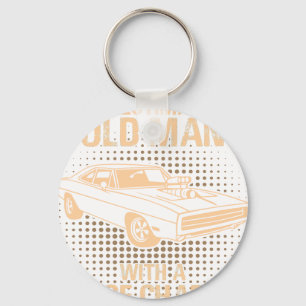 Chaveiro Um Dodge Charger de homem velho 1970