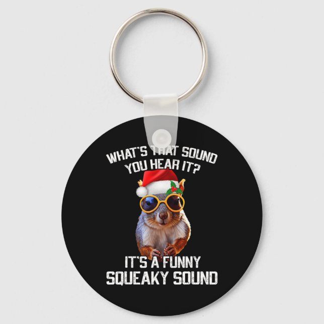 Chaveiro Um Esquilo De Natal De Squeaky Squeaky (Frente)