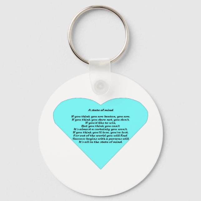 Chaveiro Um Estado de espírito (Frente)