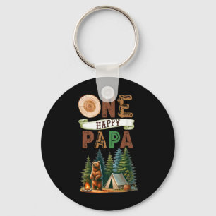 Chaveiro Um Feliz Papai Campista Primeiro Aniversário Urso 
