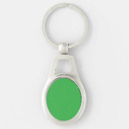 Chaveiro Um fundo verde vibrante preenche a imagem