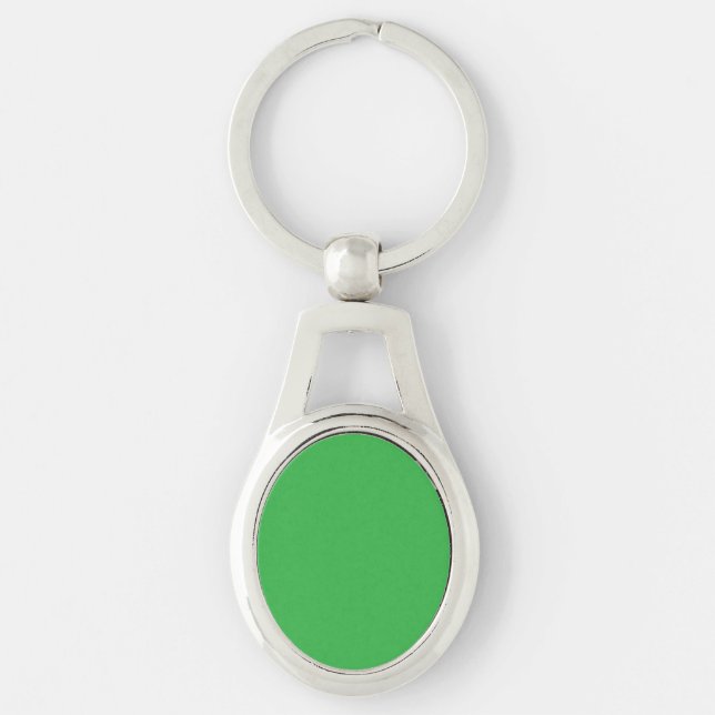 Chaveiro Um fundo verde vibrante preenche a imagem (Frente)
