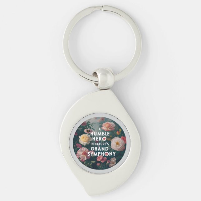 Chaveiro Um Humilde Herói na Grande Sinfonia da Natureza (Frente)