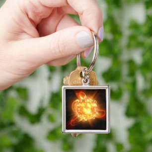 Chaveiro Um Jovem Anão Vermelho