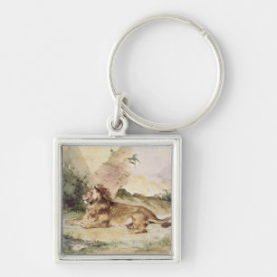 Chaveiro Um leão no deserto, 1834