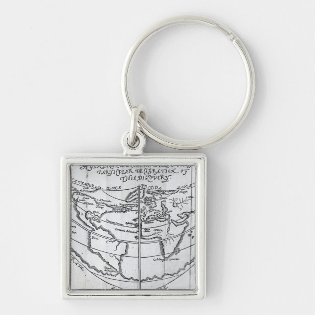 Chaveiro Um mapa geral (Frente)