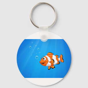 Chaveiro Um mar com um peixe do nemo