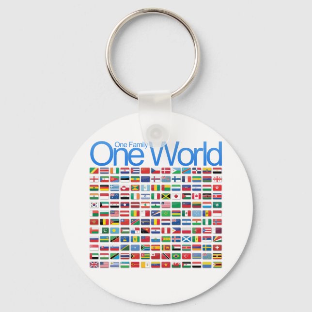 Chaveiro Um mundo (Frente)