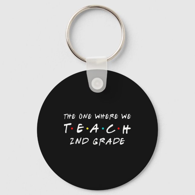Chaveiro Um Onde Ensinamos Professores Da Classe segundo (Frente)