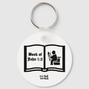 Chaveiro Um outro livro do 1:2 do verso de John