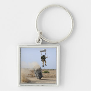 Chaveiro Um pararescueman deixa cair na zona