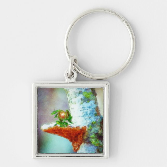 Chaveiro Um Pequeno Dragão Dorme (Frente)