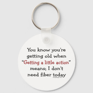 Chaveiro Um Pouco De Ação Para Mais velho