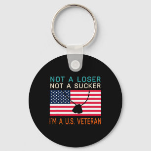 Chaveiro Um Sucker Perdido Sou Um Veterano Americano Biden 