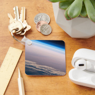 Chaveiro Um Sunset Orbital Ao Largo Da Costa Do Cabo San Lu