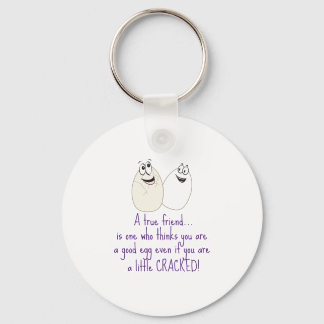 Chaveiro Um verdadeiro amigo (Frente)