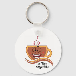 Chaveiro Um Verdadeiro Café com Amor de Café