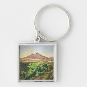 Chaveiro Um vulcão pequeno no campo mexicano, 1887 (óleo