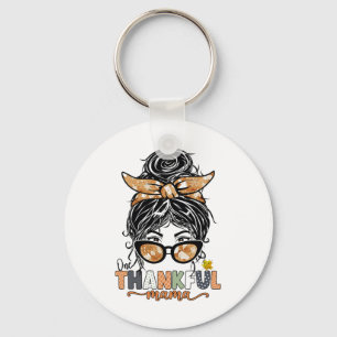 Chaveiro Uma agradecida mamãe Mensagem Bun Fall Autumn Than