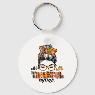 Chaveiro Uma agradecida mamãe Mensagem Bun Fall Autumn Than