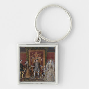 Chaveiro Uma alegoria da sucessão de Tudor: A família de