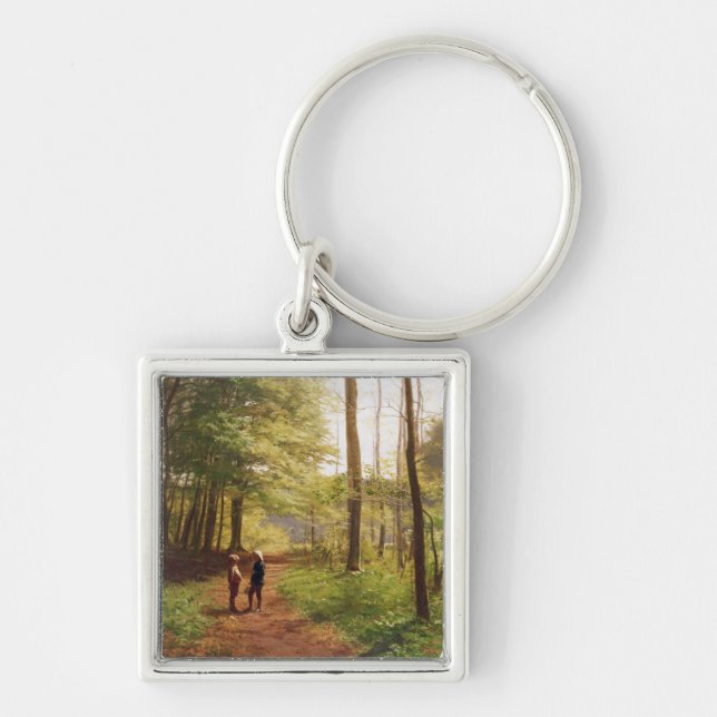 Chaveiro Uma caminhada na floresta (Frente)