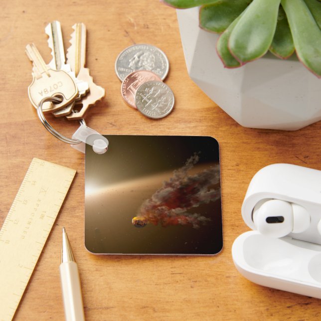 Chaveiro Uma Erupção Enorme Em Torno Do Star Ngc 2547-Id8. (Mesa)