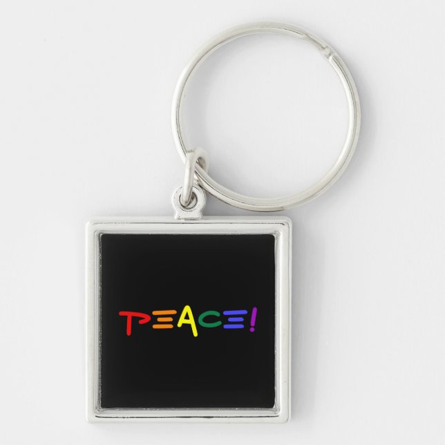 Chaveiro Uma Exclamação de Paz (Frente)
