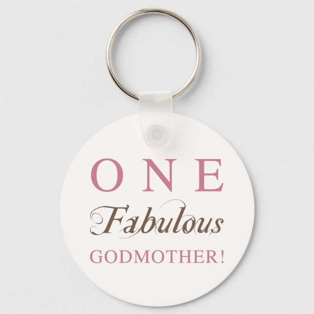 Chaveiro Uma Fabulosa Madrinha Oferta (Frente)