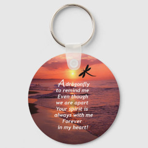 Chaveiro Uma libélula para lembrar-me