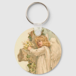 Chaveiro Uma Páscoa de Anjo Páscoa Alegre