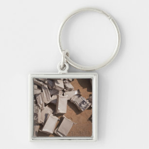 Chaveiro Uma pilha das refeições prontos para comer