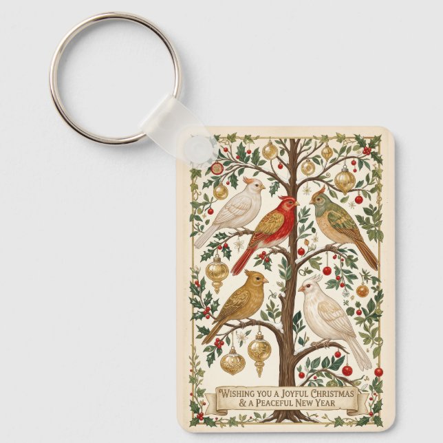 Chaveiro Uma Sinfonia de Asas de Inverno (Frente)