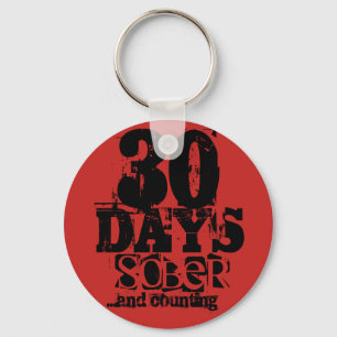 Chaveiro Uma sobriedade de 30 dias
