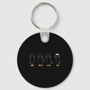 Chaveiro Un Deux Trois Cat Funny Cat Lovers