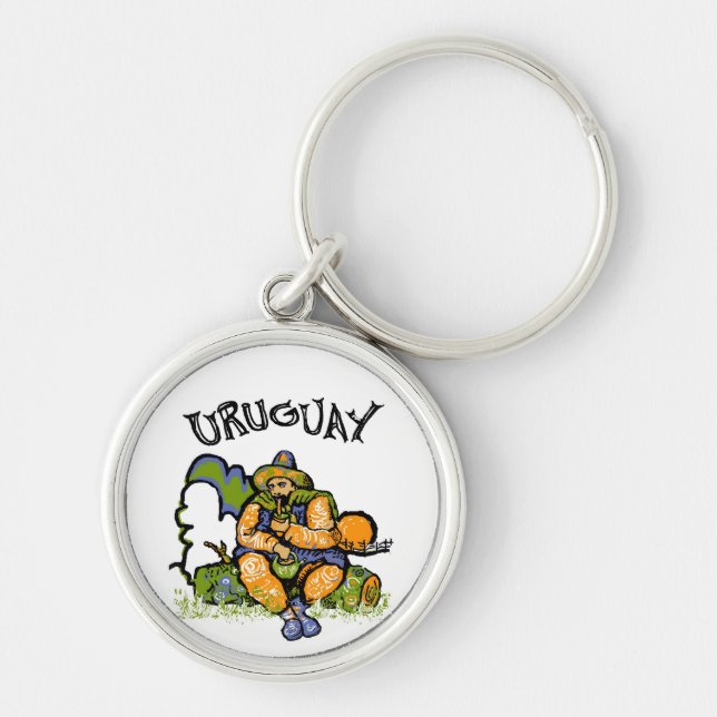 Chaveiro un Gaucho URUGUAY (Frente)