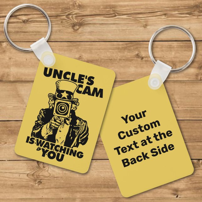 Chaveiro Uncle's Cam is Watching You (Criador carregado)