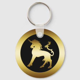 CHAVEIRO UNICORN DOURADO