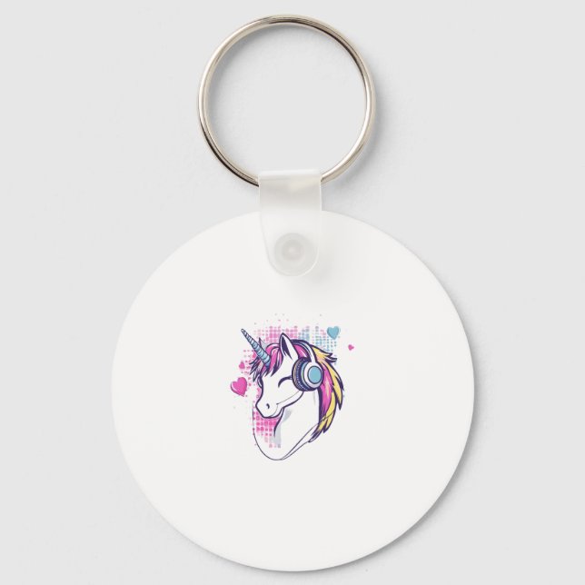 Chaveiro Unicorn Gamer Girl (1) (Frente)