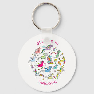Chaveiro Unicorn Magic Kawaii