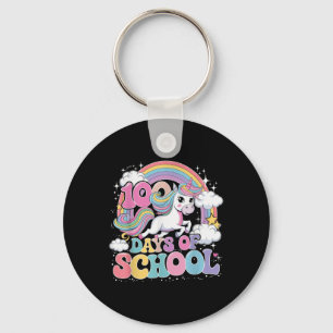 Chaveiro Unicórnio 100 Dias De Escola 100º Dia De Chá Escol