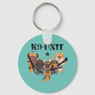 Chaveiro Unidade K9 de Cães de Polícia