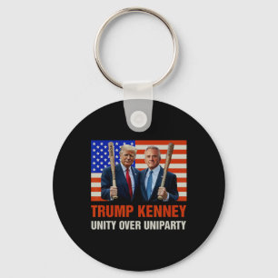 Chaveiro Unidade Trump Kennedy Sobre Uniparty 2024 Eleição