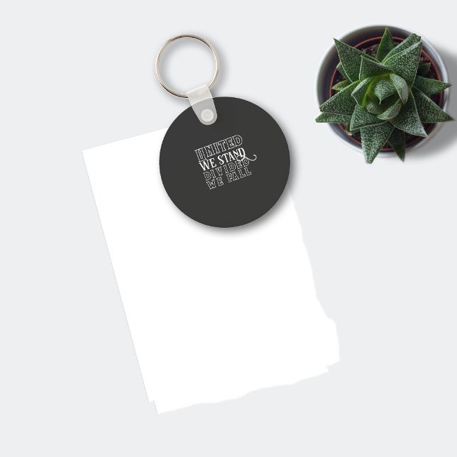 Chaveiro Unidos, somos cinzas de palavras encorajadoras bra (Criador carregado)