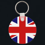 Chaveiro Union Jack<br><div class="desc">Uma bandeira britânica simples e limpa,  Jack.</div>