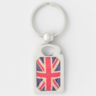 Chaveiro Union JACK FLAG grunge