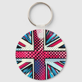 Chaveiro Union jack Keychain