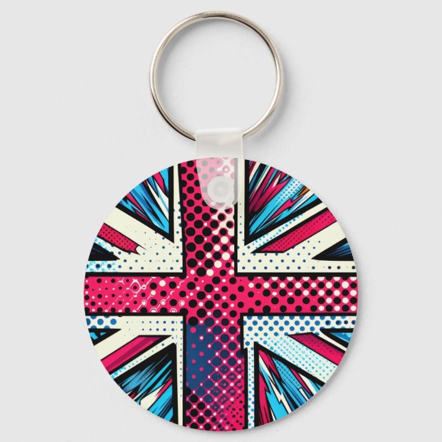 Chaveiro Union jack Keychain (Frente)