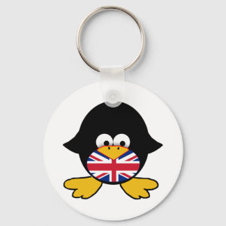 Chaveiro Union Jack Penguin